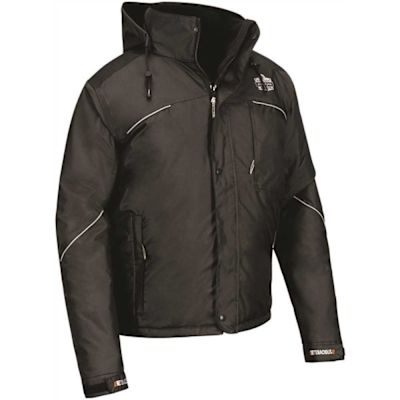 Ergodyne 6467 3xl Black Winter Work Jacket 300d Polyester Shell