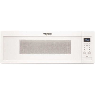 Whirlpool 1.1 Cu.ft. Low Profile Microwave Hood Combination In White