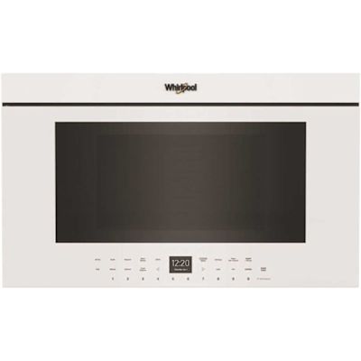 Whirlpool 30" 1.1 Cu.ft. Air-Fry Over-The-range Microwave, 950 W White