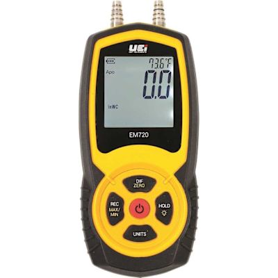 Uei Test Instruments Hi-Res Differential Manometer