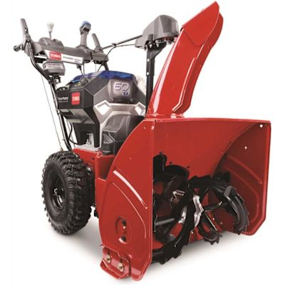 Toro 60-Volt Power Max E 24" 2-Stage Cordless Electric Snow Blower And Headlight