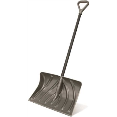 Suncast Commercial Combo Snow Shovel And Pusher 20 With Wear Strip