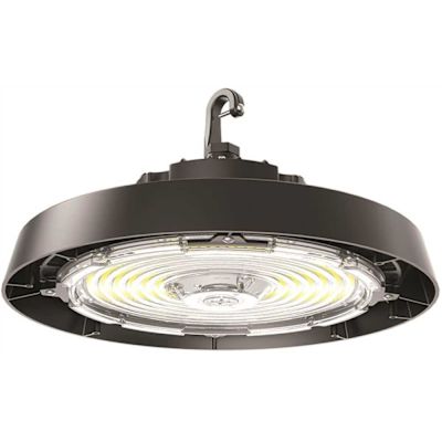 Eti 400w Equivalent 11" Round Integrated LED Black High Bay Light 27000-36000