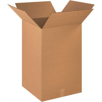 Box Partners Corrugated Boxes 18"x18"x28" Kraft Package Of 10