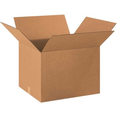 Box Partners Corrugated Boxes 20"x18"x14" Kraft Package Of 10