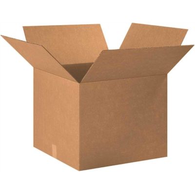 Box Partners Corrugated Boxes 20"x20"x16" Kraft Package Of 15