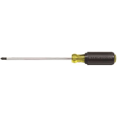 Klein Tools Black #3 Phillips Head Screwdriver 11" With Round Shank 6"