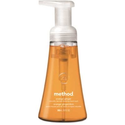 Method Foaming Hand Wash, Orange Ginger, 10 Oz Pump Bottle, Carton Of 6
