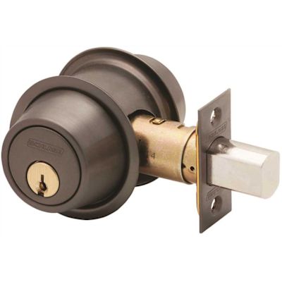 Schlage Oil-Rubbed Bronze Double Cylinder Deadbolt