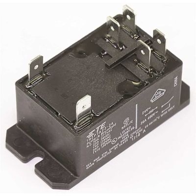 Te Connectivity Electrical, Relay, Dpst-No, 24vac, 30amp High Power Pcb Relay
