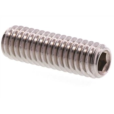 Generic 5/16"-18 X 1" Socket Set Screws, Hex/allen Drive, Stainless, Package Of 10