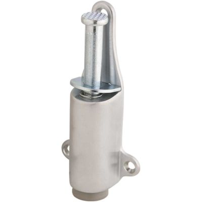 Ives Satin Chrome Brass Plunger Type Door Holder