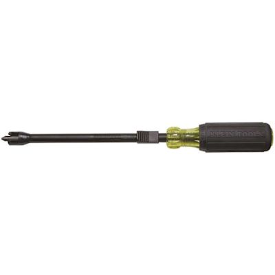 Klein Tools Black/Yellow #2 Phillips Head Screw Holding Screwdriver 11.25"