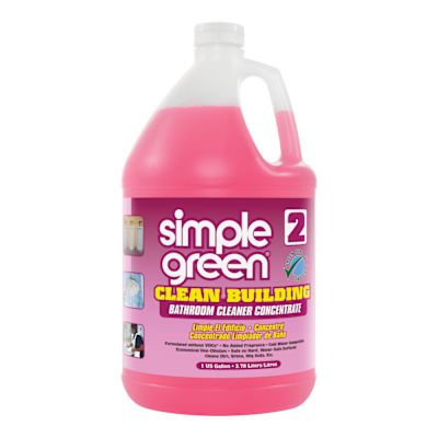 Simple Green Clean Building Bathroom Cleaner Concentrate, Unscented, 1gal Bottle