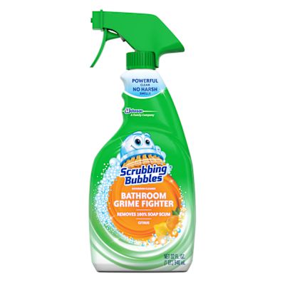 Scrubbing Bubbles 32 Oz Multi Surface Bathroom Cleaner, Citrus Scent, Case Of 8