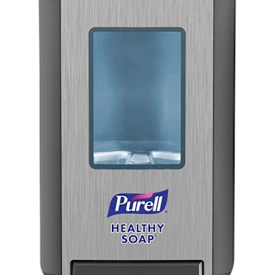Purell Cs4 Soap Push-Style Dispenser, 1250 Ml, 4.88 X 8.19 X 11.38, Graphite