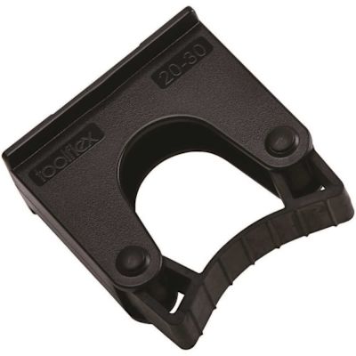 Toolflex Original Medium Tool Holder Mounts to Wall or 20-36" Rail Black Package Of 2