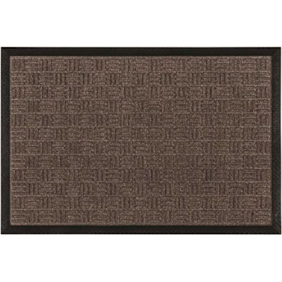 Floortex Doortex Ribmat Entrance Mat Brown 48"x72"