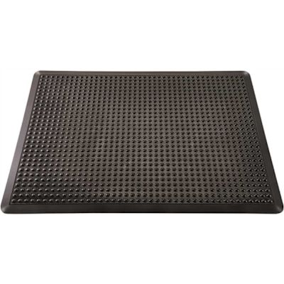 Floortex Doortex Black Anti-Fatigue Bubblemat 35"x60"