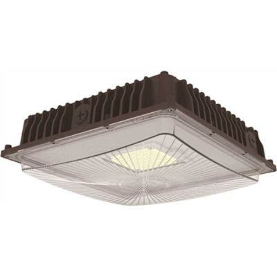Halco 60w Integrated LED Brnz Water Resistant Ip65 Canopy 3000/4000/5000k