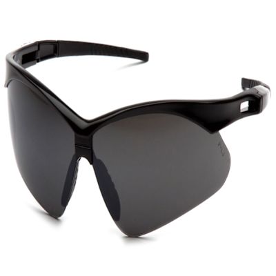Pyramex Pmxtreme - Black Frame/smoke Green Mirror With Cord