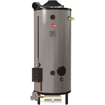 Rheem Commercial Universal Heavy Duty 100 Gal. Tall 3-Year 399.9k BTU Natural Gas Tank Water Heater