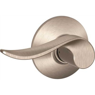 Schlage Sacramento Dummy Lever, Right Handed, Satin NICKEL
