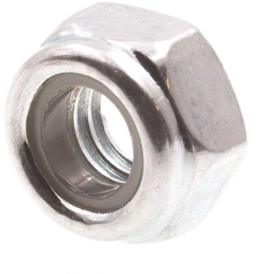 Generic Nylon Insert Lock Nuts, Class 8 , Zinc, Package Of 25
