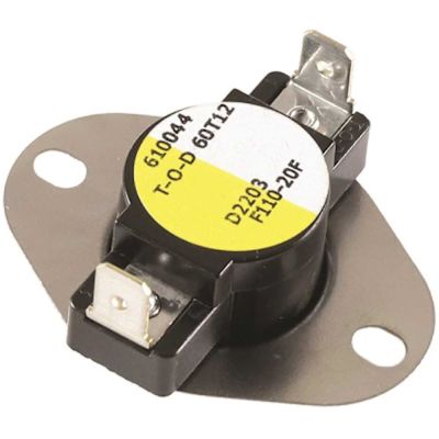 White-Rodgers Fan Limit Switch, 110f Cut-In, 90f Cut-Out, Close On Rise, Auto