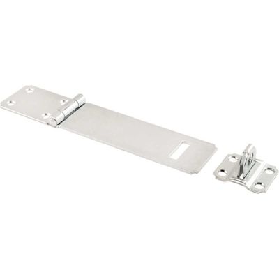 Generic Steel Zinc Plated 6" Fixed Stapled Safety Hasp