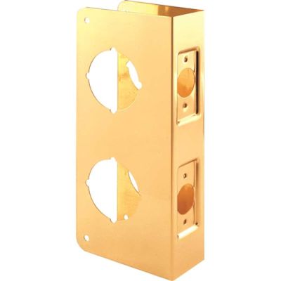 Generic Brass 2-1/8" X 2-3/4" X 1-3/4" Recessed Combo Lock & Door Reinforcer