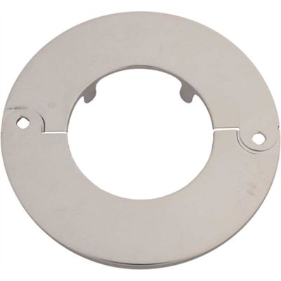 Danco 4" IPS Heavy Duty Stainless Steel Split Escutcheon In Chrome Package Of 2