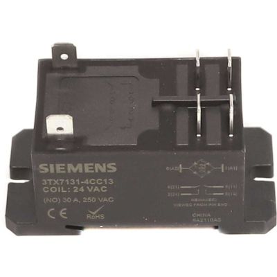 Siemens Plug In Relay Dpst No 30a 24v