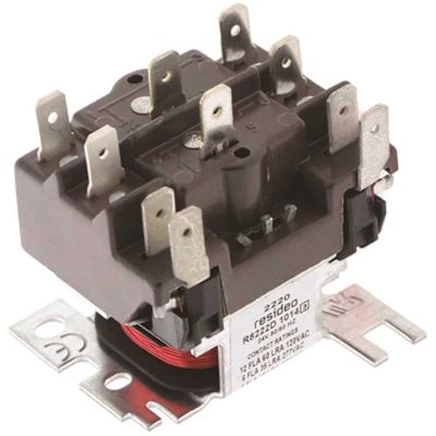 Honeywell General Purpose Switching Relay, 24vac Coil Rating, Dpdt