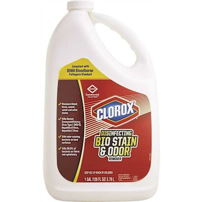Clorox 128 Ounces Disinfecting Bio Stain & Odor Remover Refill Case Of 4