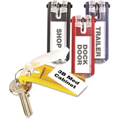 Durable Key Tgs Locking Ky Cabints Plstc 1 1/8 X 2 3/4 Asst Package Of 24