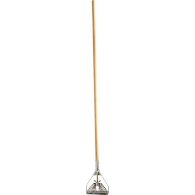 Rubbermaid Commercial Wood/stl Invadr Sde Gate Wet Mop Handle 60" Package Of 12