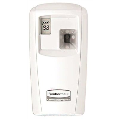 Rubbermaid Commercial White Microburst 3000 Lcd Dispenser Package Of 6