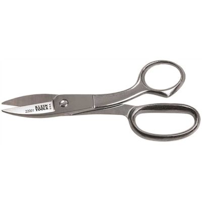 Klein Tools Forged Steel Broad Blade Utility Shear 8"