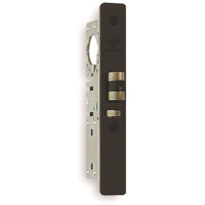 Adams Rite Dark Bronze Flat Face Rh/lhr Standard Deadlatch With 4-5/8" Strike