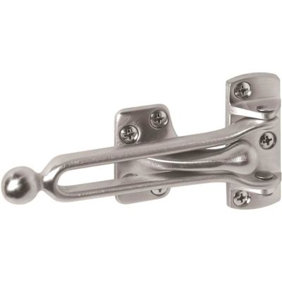 Generic Defender Sec Brushed Chrm Swing Bar Dr Lk W/ Eg Guard