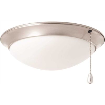 Progress Lighting Airpro One Light Led Universal Ceiling Fan Kit Brushed Nickel
