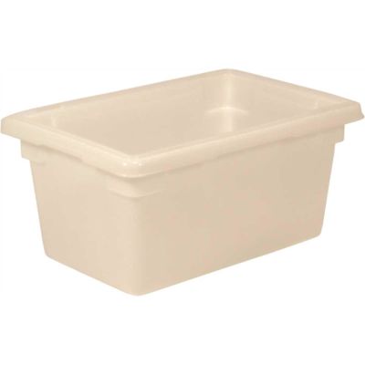 Rubbermaid Commercial 5 G Wte Polytylne Lng Fd Strge Box 18 X 12x 9 Package Of 6
