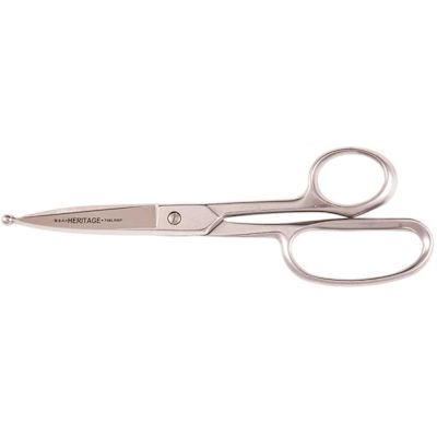 Klein Tools Stainless Steel Ball Point Straight Ss Trimmer 9" W/large Ring