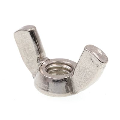 Generic Wing Nuts, Cold-Forged,-16, Grade 18-8 Ss, Package Of 5