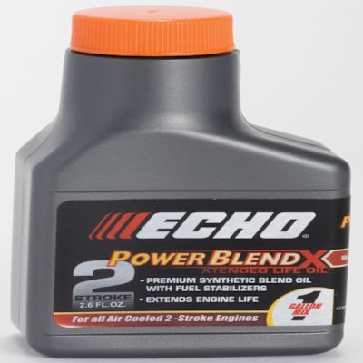 Echo 2.6 Ounce 50-1 2-Cycle Engine Oil With Fuel Stabilizer Package Of 6