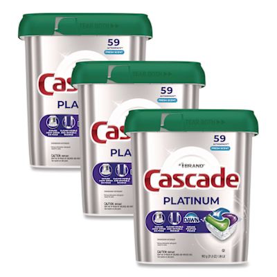 Cascade Actionpacs Fresh Scent 31.8 Oz 59 Pacs Case Of 3