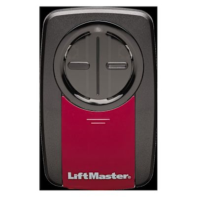 Liftmaster Universal Garage Door Remote Control, 2 Button, Visor Clip