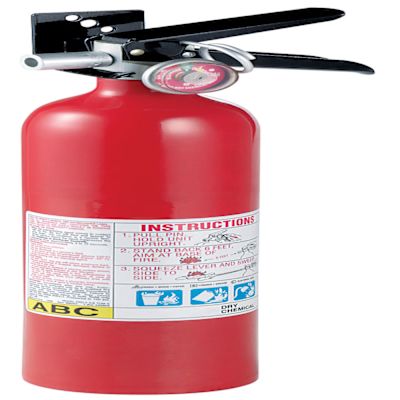 Kidde Dry Chemical Fire Extinguisher, 1-A 10-B C, 2 Lb 8 Oz