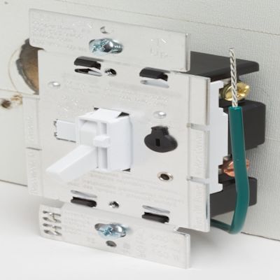 Lutron Ariadni R C-L R 600 Watt 3-Way Toggle Dimmer - White